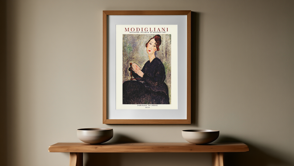 Amedeo Modigliani - Potrait of Dedie Poster