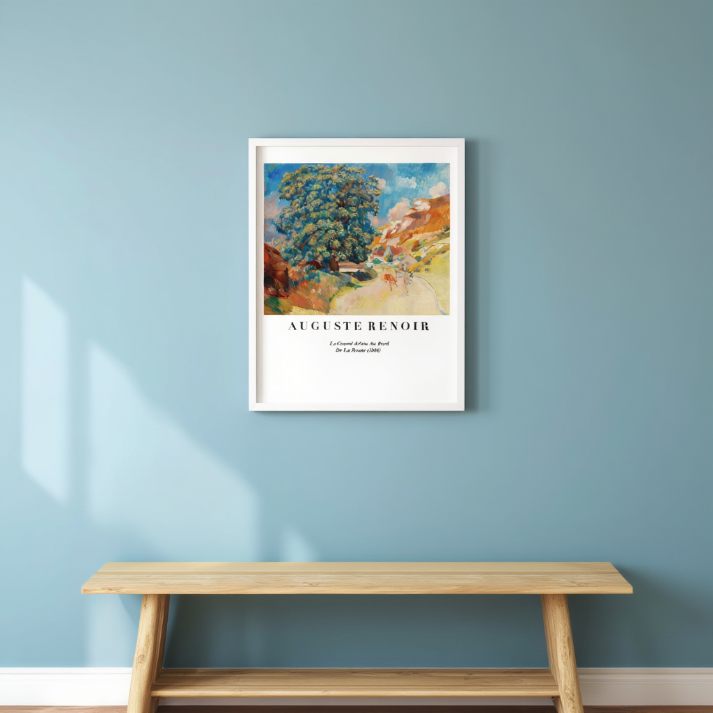 Auguste Renoir – Le Grand Arbre Au Bord De La Route - Iconic Impressionist Art Print