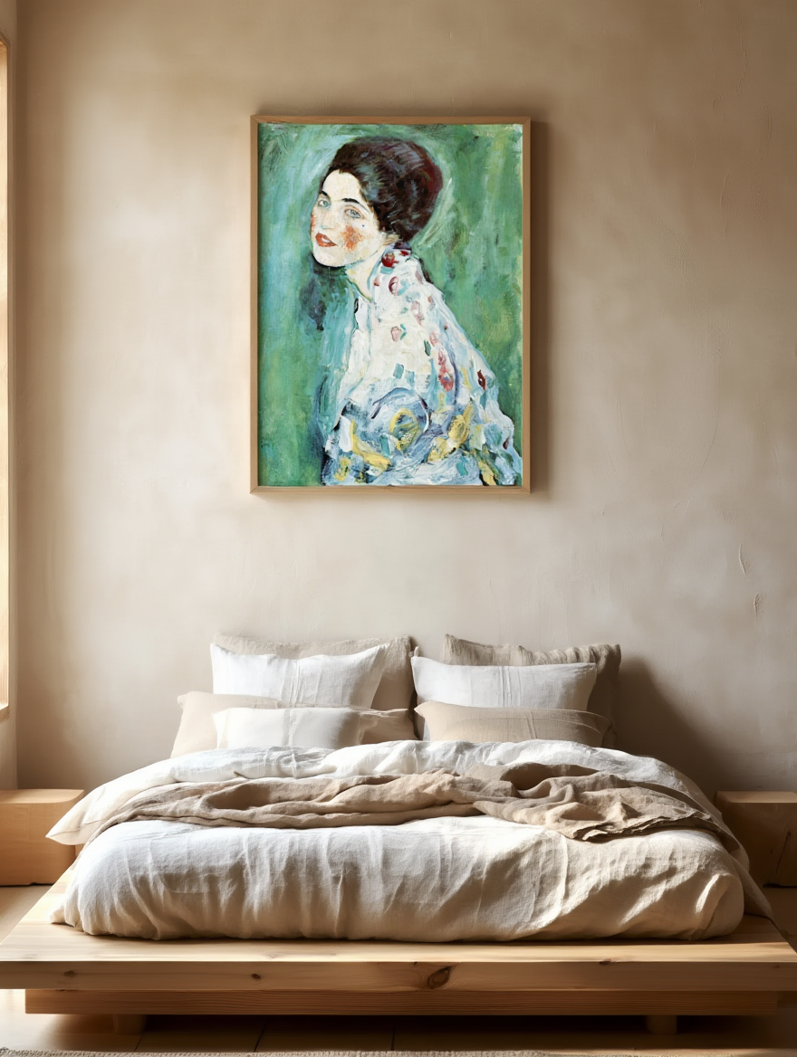 Edvard Munch – Portrait of a Lady – Expressive Symbolist Art Print