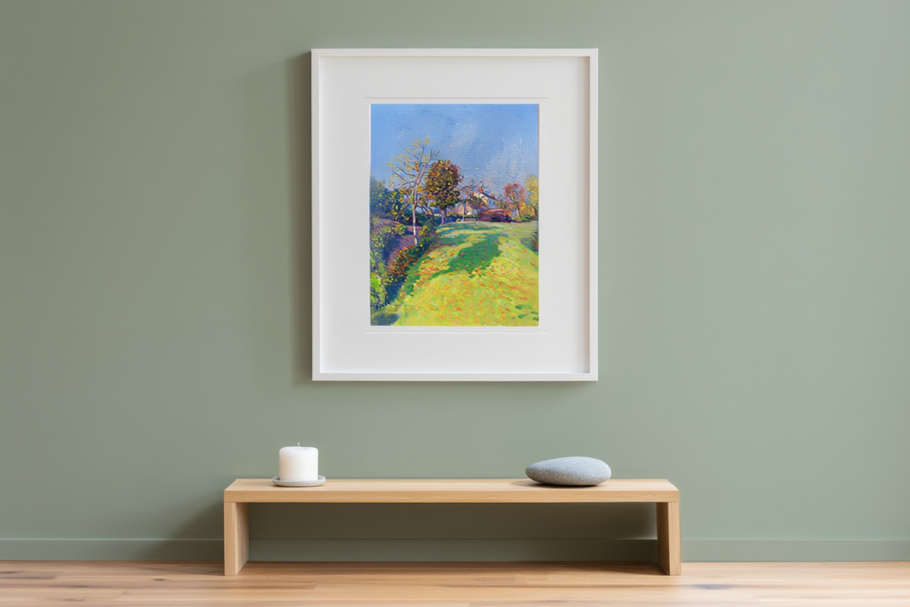 Dans le jardin – Impression d'art de Paul Madeline | Affiche de jardin impressionniste française