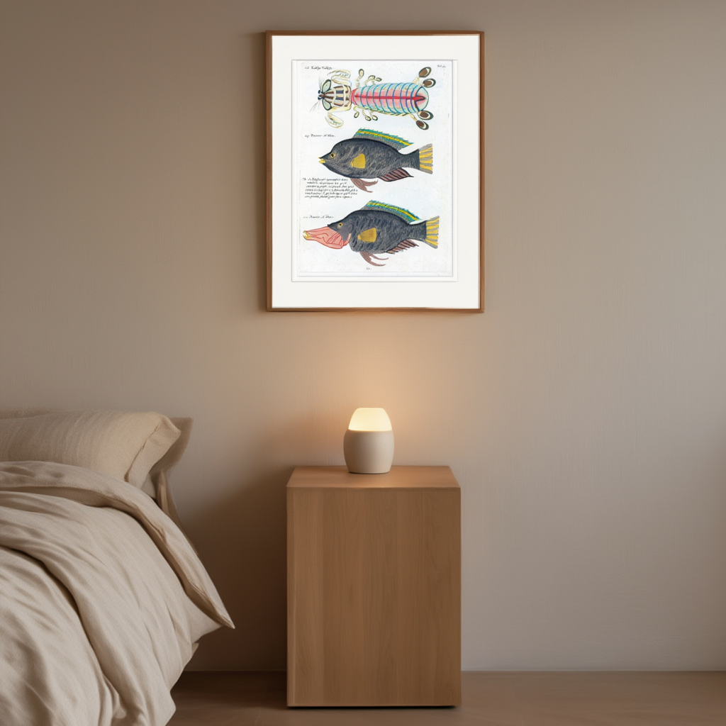 Poissons, Plate 42 by Louis Renard – 18th-Century Natural History Illustration Art Print