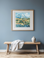 Paul Cézanne - Montagne Sainte-Victoire | HakyArts