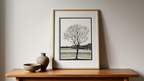 Bald Tree by Julie de Graag, 1919 – Botanical & Nature Art Print - Hakyarts