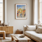 The Cathedrals of Wall Street | Architectural & Urban Art Print - Hakyarts