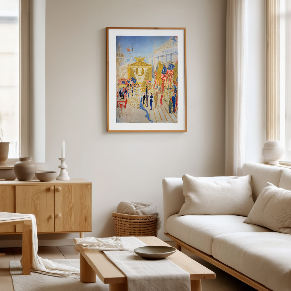 The Cathedrals of Wall Street | Architectural & Urban Art Print - Hakyarts