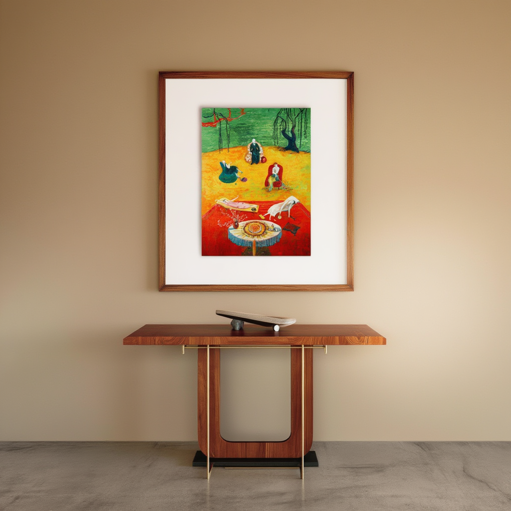 Heat by Florine Stettheimer (1919) – Modernist American Art Print - Hakyarts