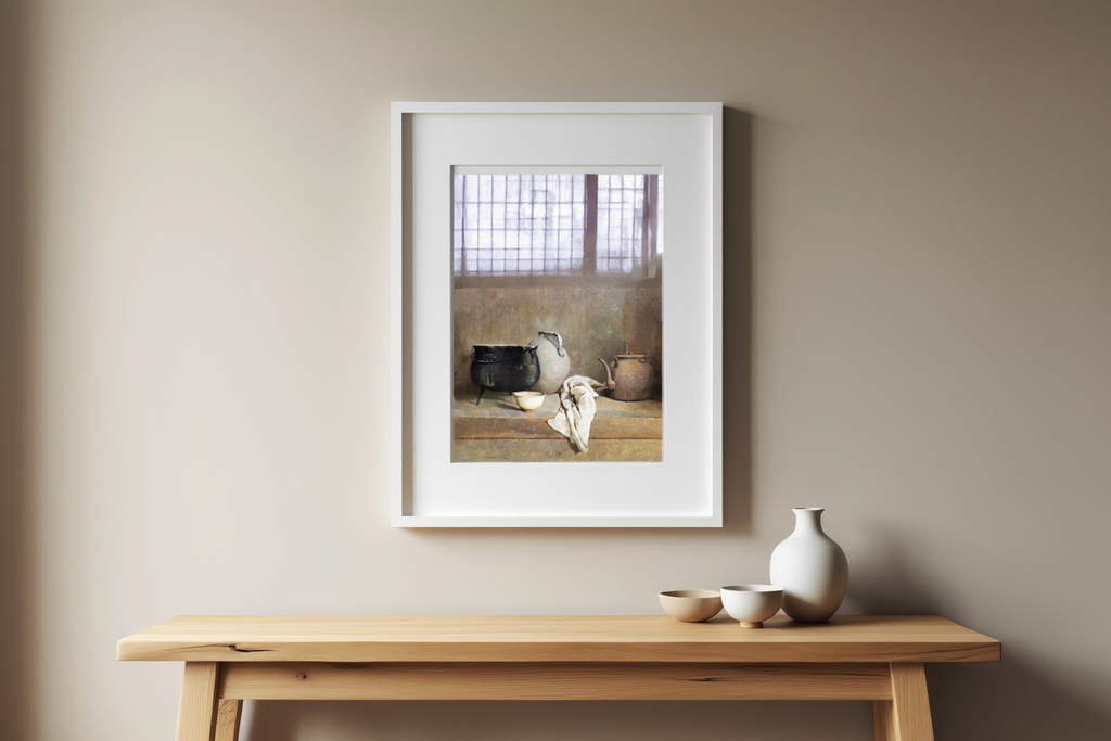 Study in Grey – Emil Carlsen, 1906 – Still Life Art Print