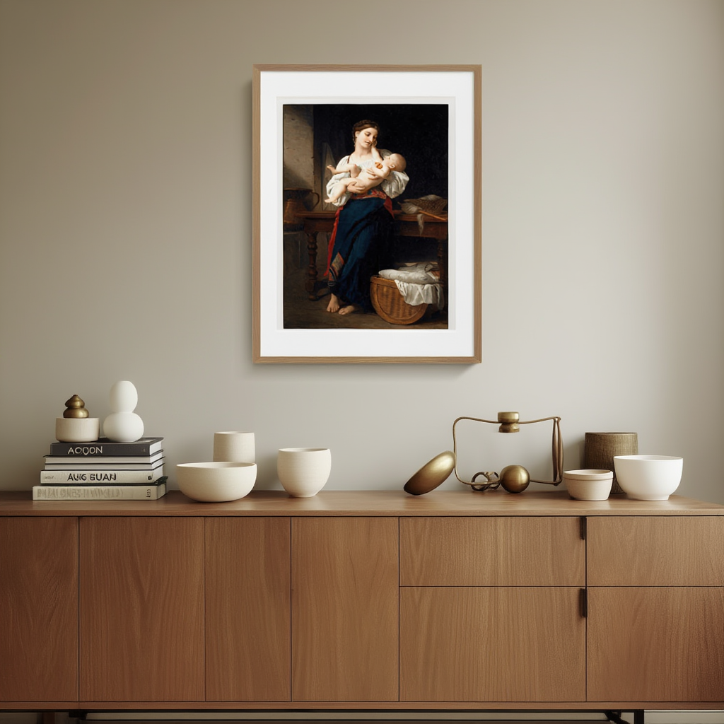 William Bouguereau - Premiere Caresse | HakyArts