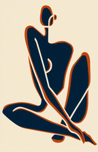Silent Strength – Figurative Female Study - Hakyarts