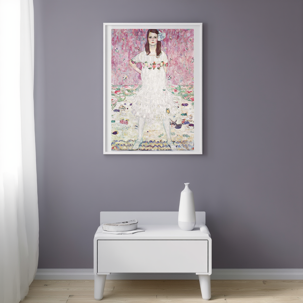 Gustav Klimt – Mäda Primavesi Print (1912) – Iconic Portrait Art Poster