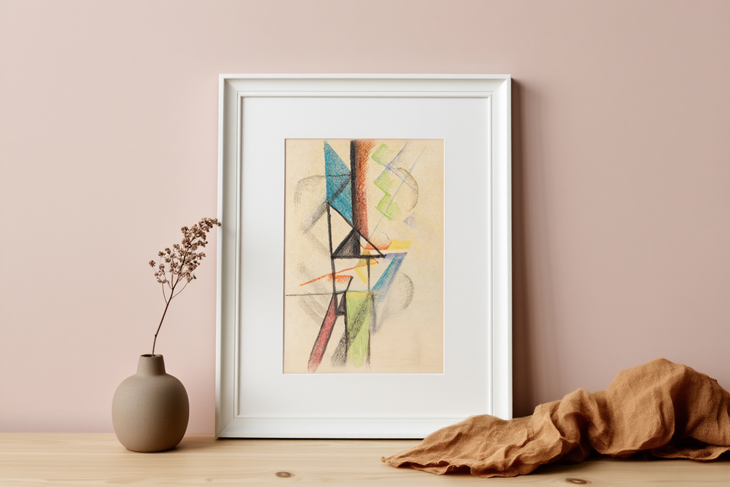 August Macke - Abstrakte Formen V