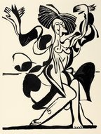 Mary Wigman’s Dance by Ernst Ludwig Kirchner – Expressionist Art Print