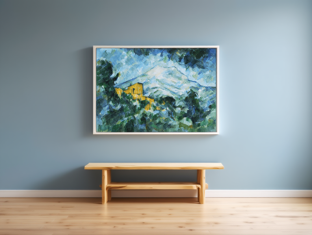 Paul Cézanne – Mont Sainte-Victoire and Château Noir - Iconic Post-Impressionist Art Print