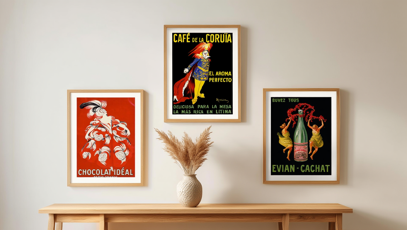 Leonetto Cappiello – Vintage Advertising Icons | 3 Prints Mix & Match