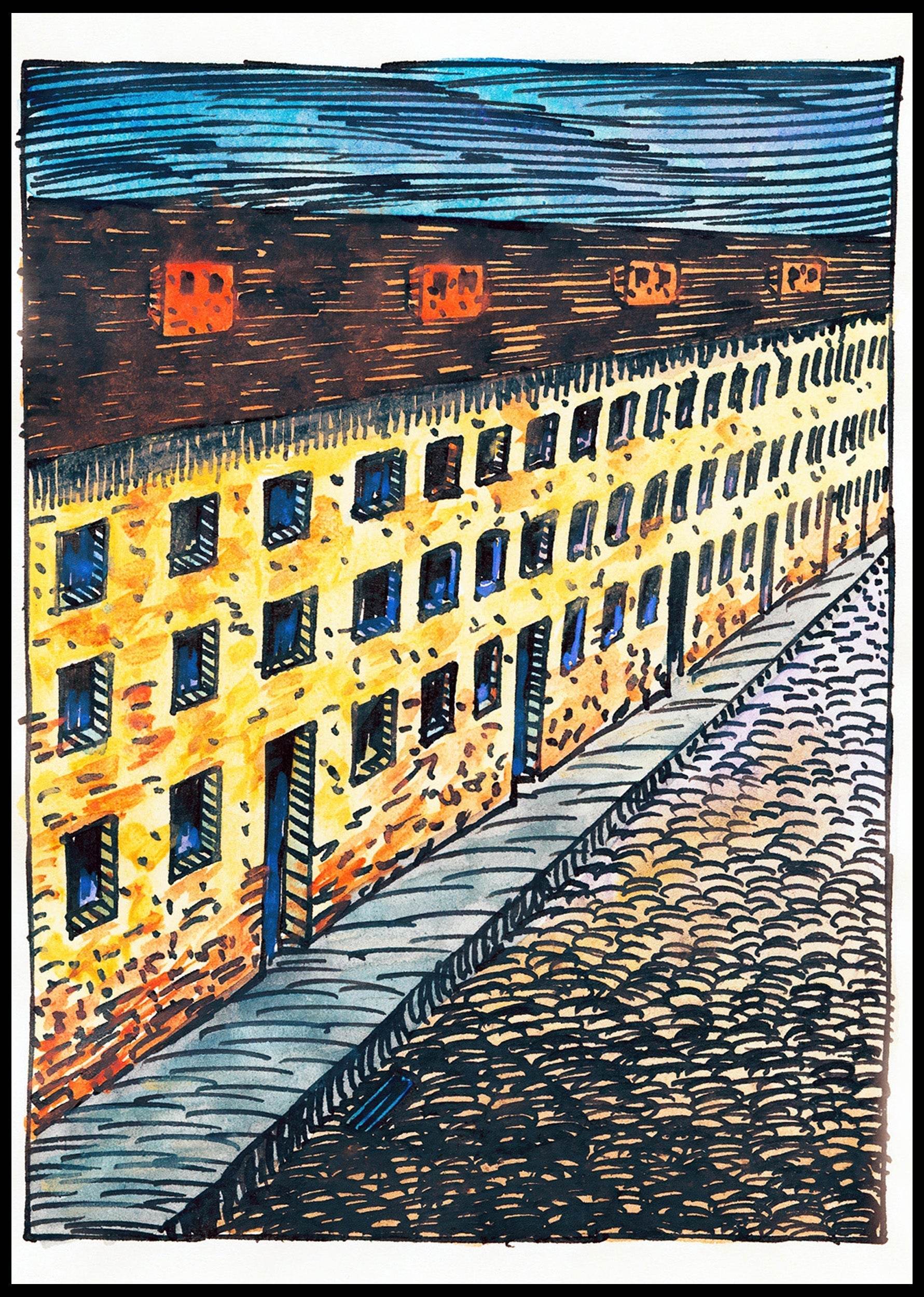 Karl Wiener - Composition of Pavement and Meadow - Hakyarts