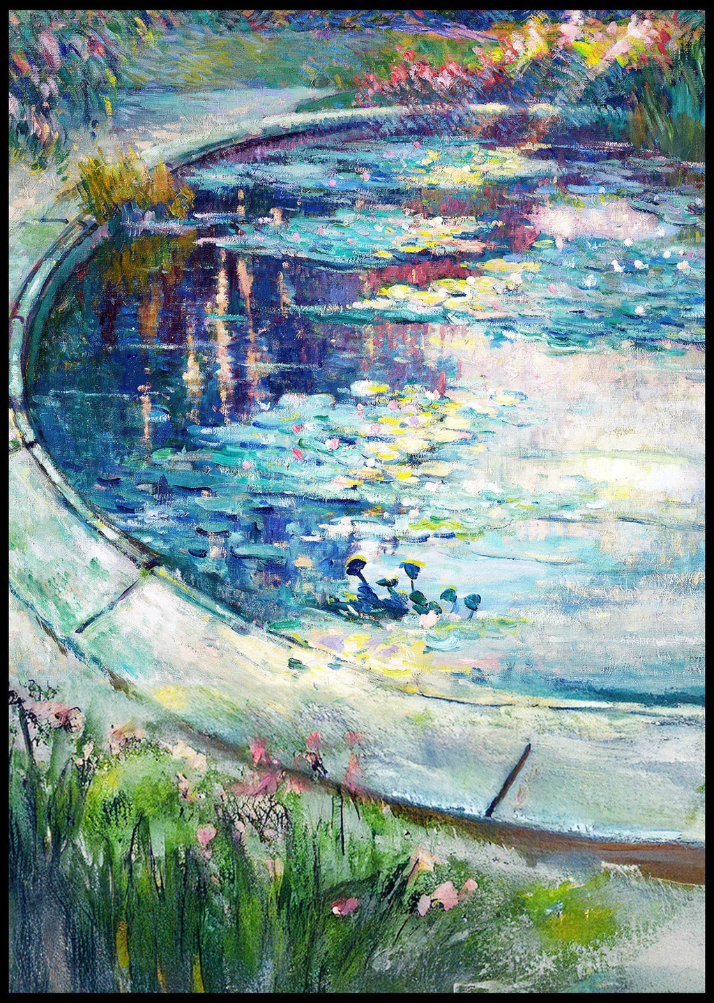 Le Bassin aux Nymphéas au Jardin des Plantes à Rouen - Hakyarts