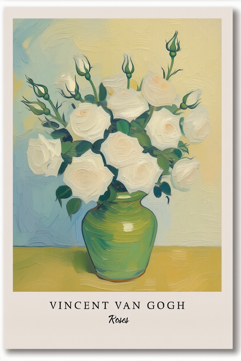 4 Van Gogh Masterpiece Prints – Elegant Gallery Wall Set