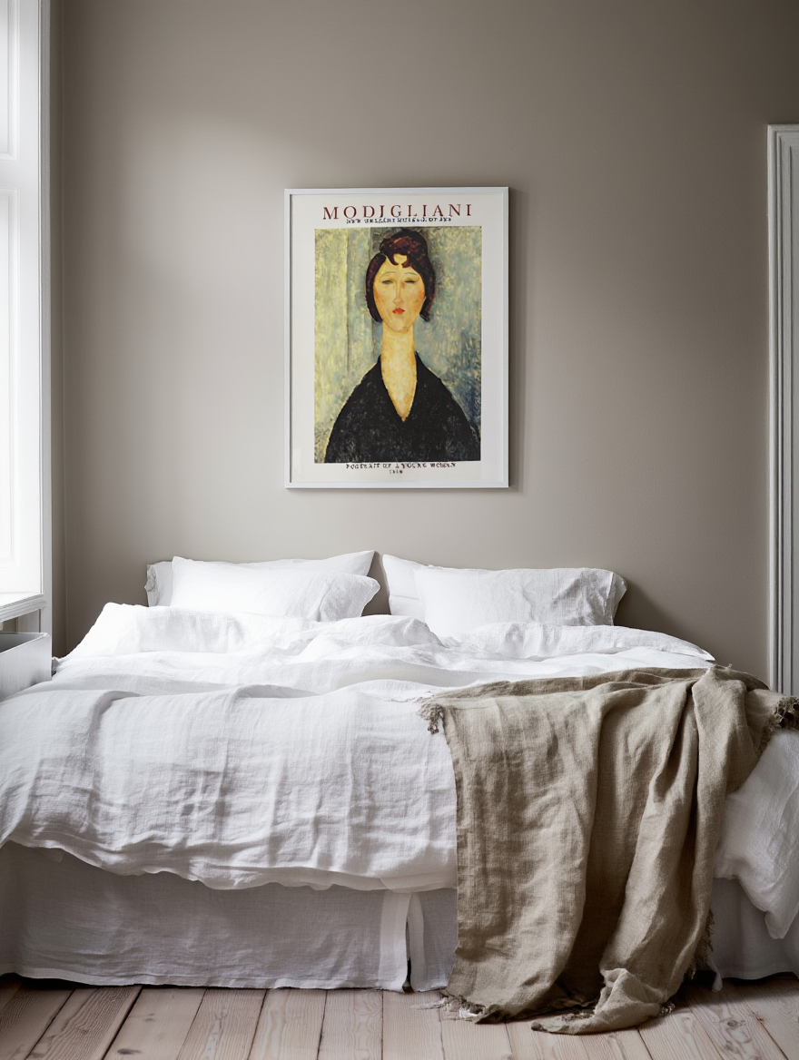 Amedeo Modigliani - Portrait of a Young Woman Poster