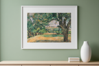 Paul Cezanne - Environs du Jas de Bouffan Poster - Hakyarts