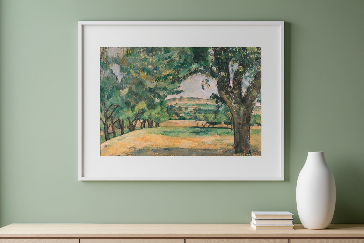 Paul Cezanne - Environs du Jas de Bouffan Poster