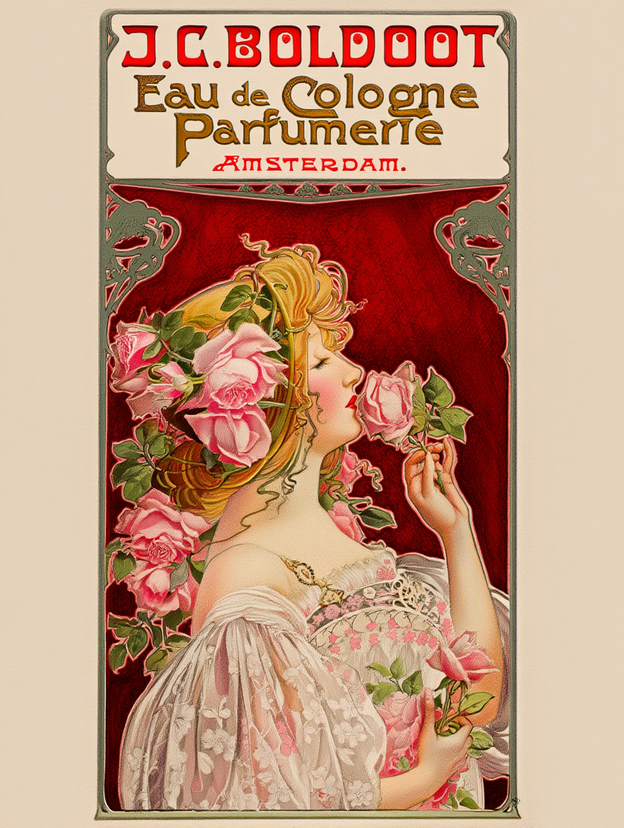Henri Privat-Livemont - J.C. Boldoot Eau de Cologne Poster