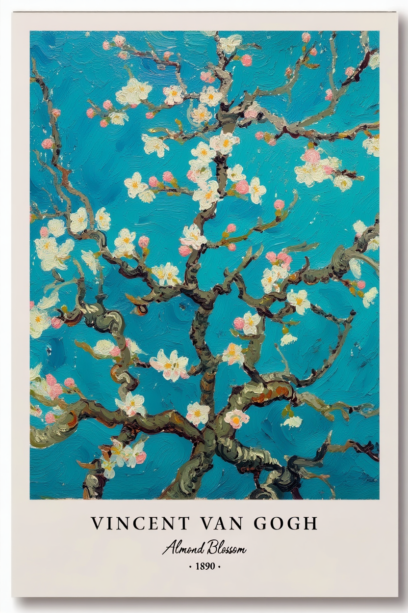 Vincent Van Gogh Art Collection – 4 Stunning Prints