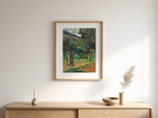 The Big Tree – Paul Gauguin Poster | Post-Impressionist & Symbolist Tahitian Landscape Art Print - Hakyarts