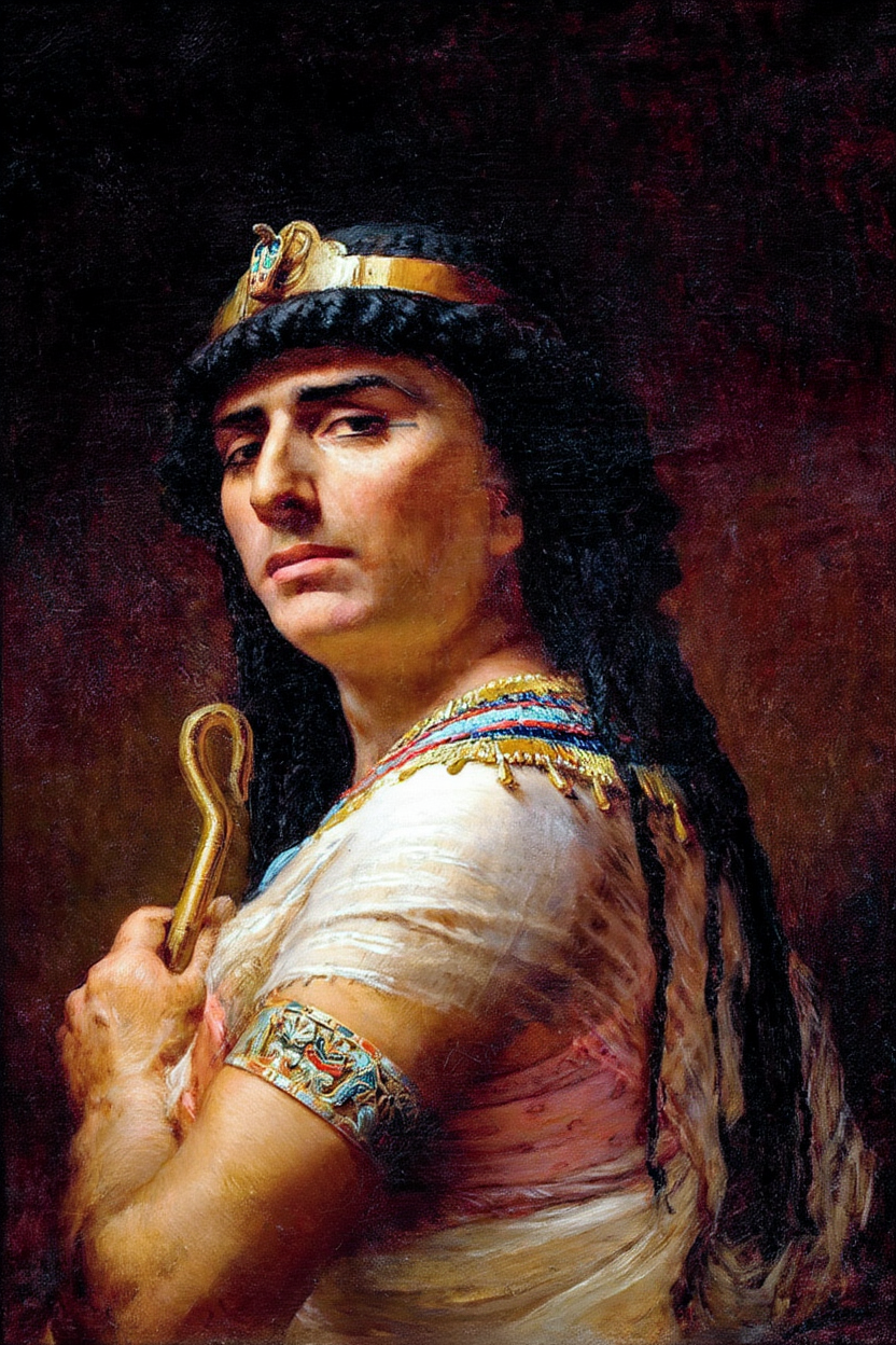 An Egyptian Priest – Frederick Arthur Bridgman Poster | Orientalist Figurative & Historical Art Print