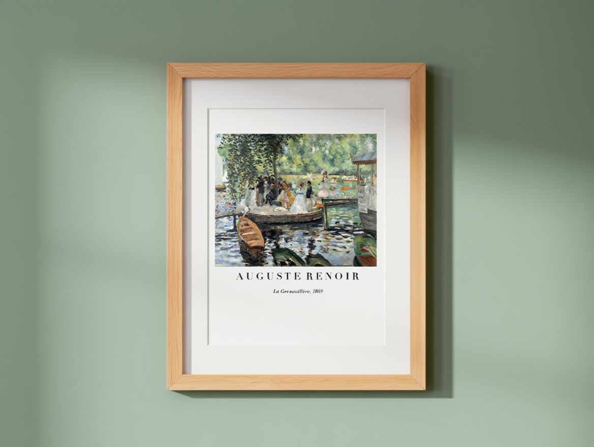 Auguste Renoir - La Grenouillère Poster