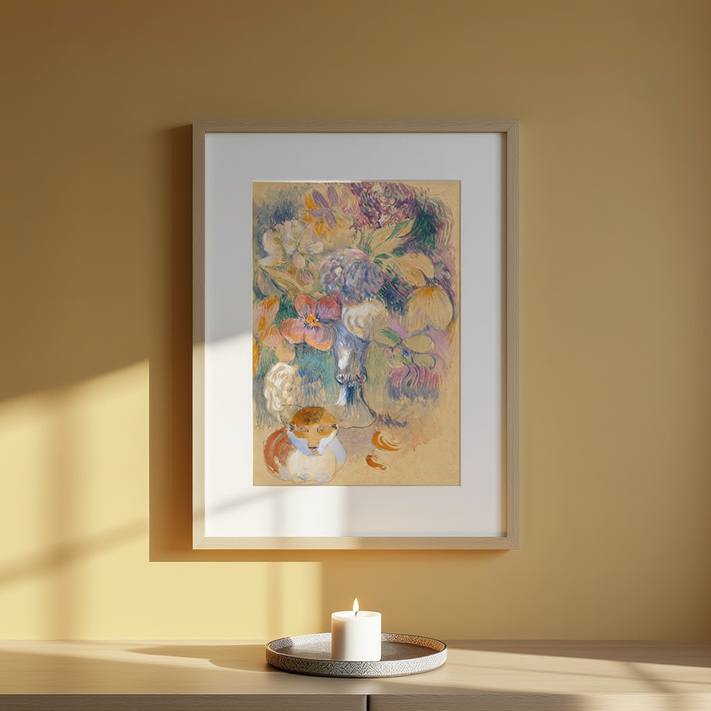 Paul Gauguin - Still Life With Cat