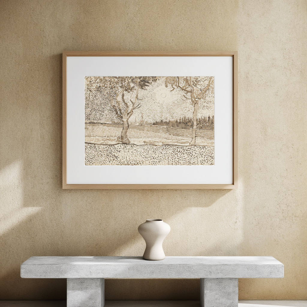 Vincent Van Gogh - The Road to Tarascon