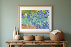 Vincent Van Gogh – Irises - Iconic Post-Impressionist Art Print - Hakyarts