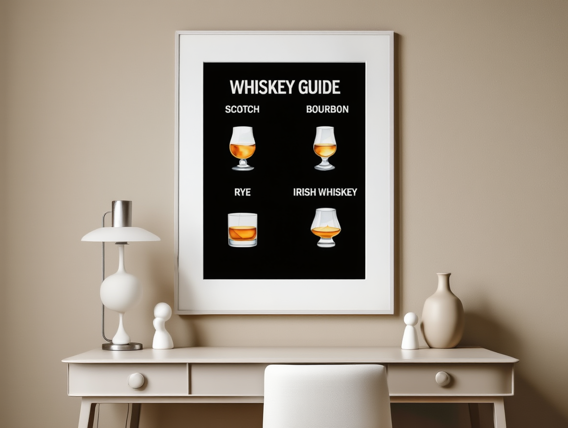 Whiskey Guide – Art Print