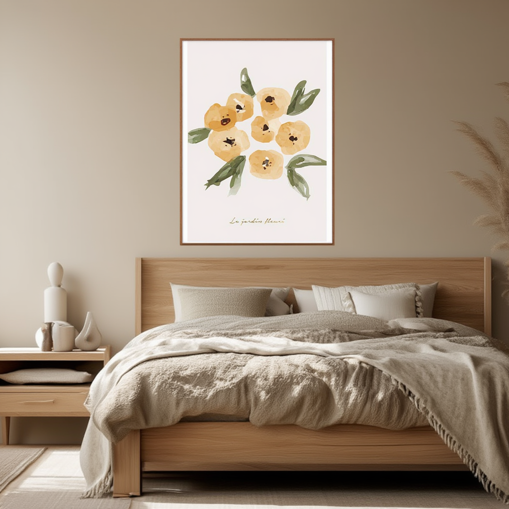Le Jardin Fleuri Poster No1