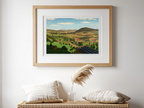 Landscape near Berghausen – Georg Scholz Art Print | Early 20th-Century German Poster