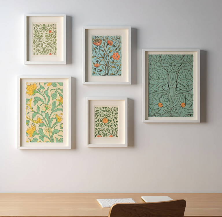 William Morris Botanical Collection – Set of 5 Art Prints