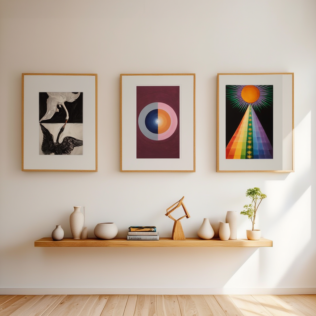 Hilma af Klint – Celestial Patterns Trio