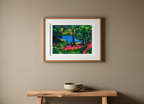Bohemian Forest Lake – Ernst Ludwig Kirchner Poster | Expressionist Landscape & Nature Art Print - Hakyarts