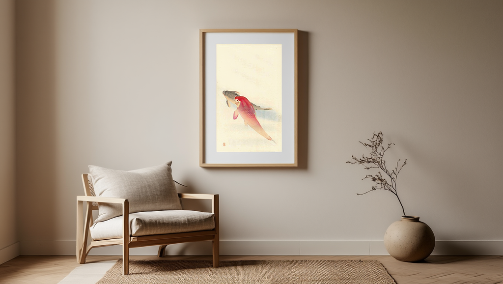 Ohara Koson - Two Carp