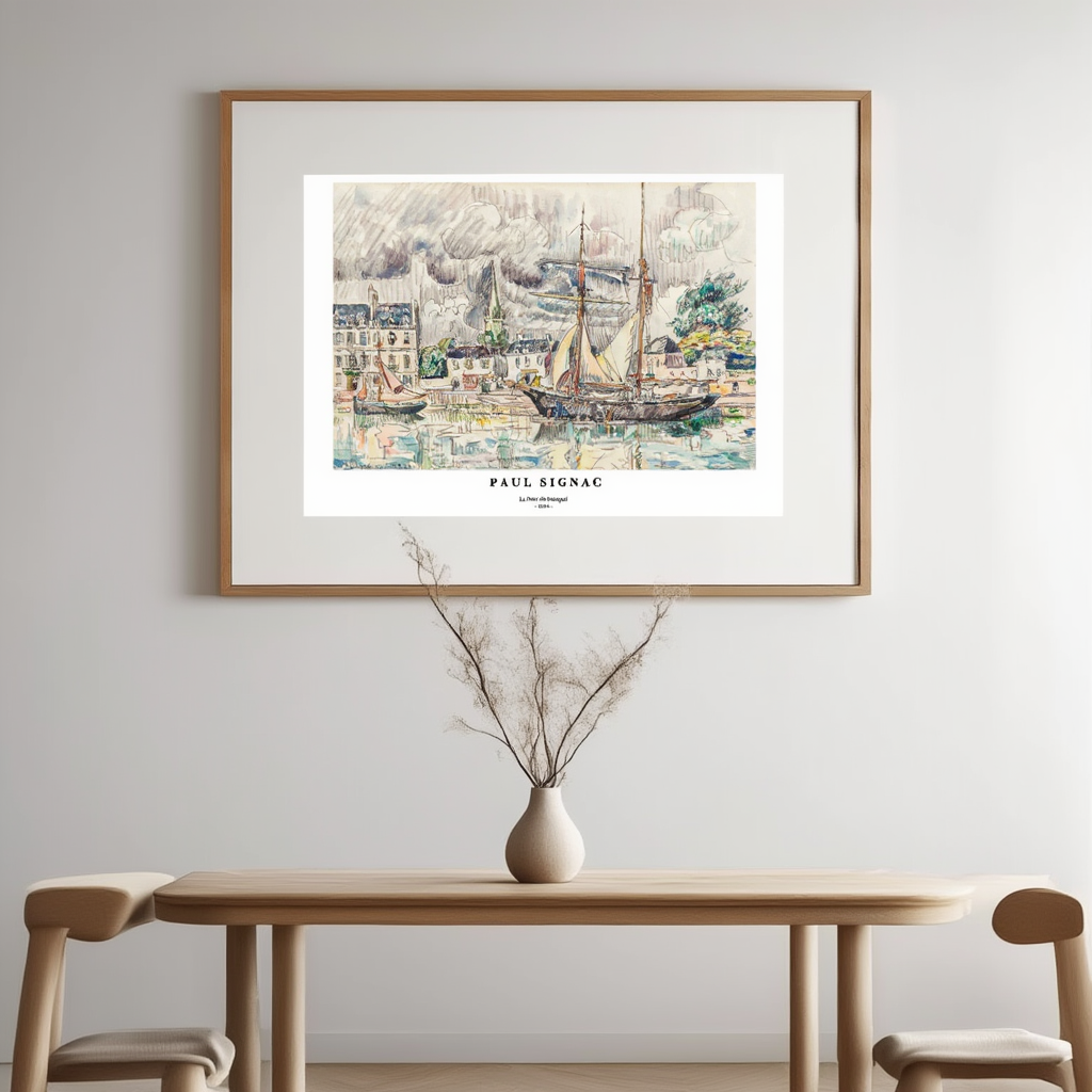 Paul Signac - Le Port de Paimpol Poster