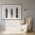 Equisetum Hiemale by Karl Blossfeldt – Botanical Photography Art Print - Hakyarts