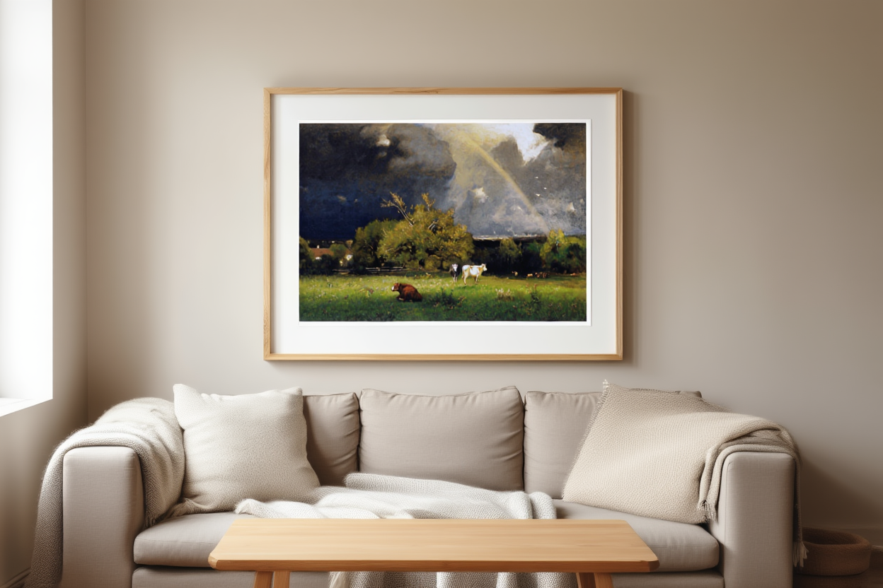 George Inness - The Rainbow