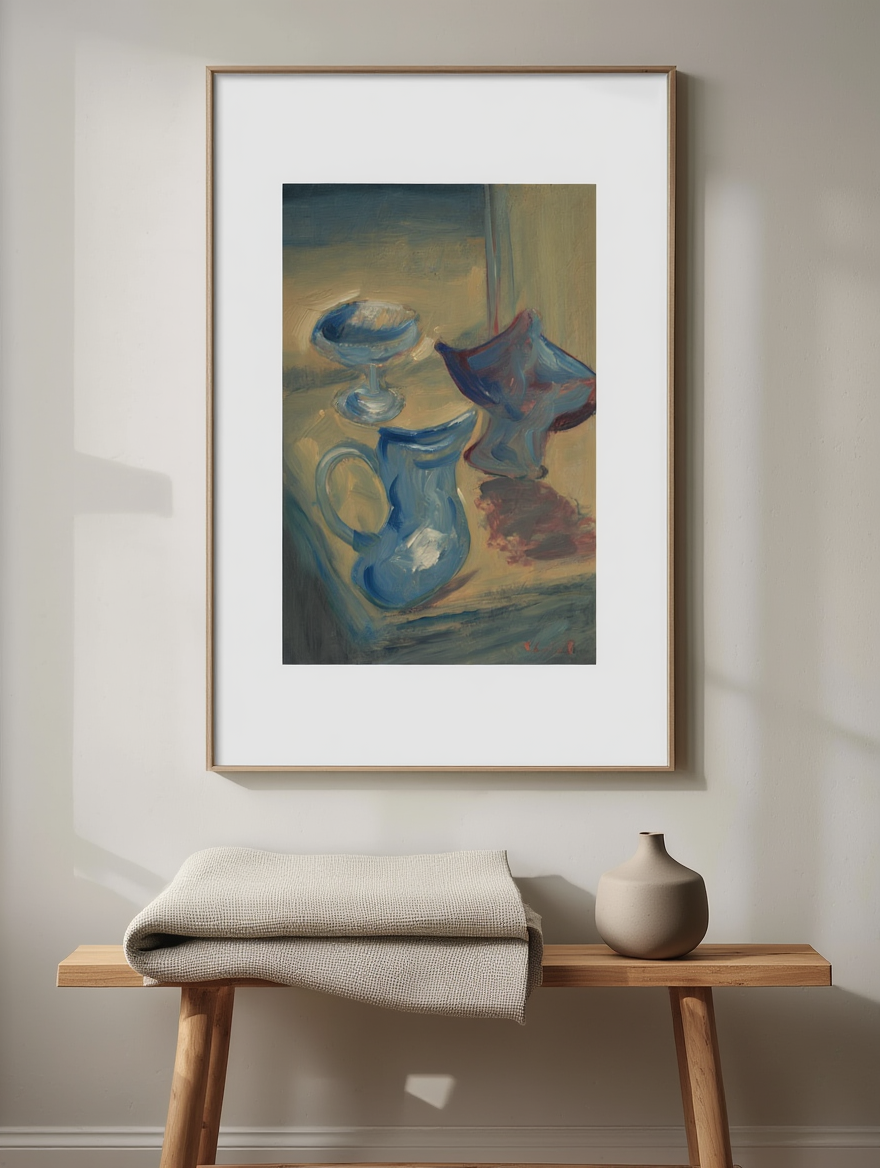 Vilhelm Lundstrøm, Still life, 1918