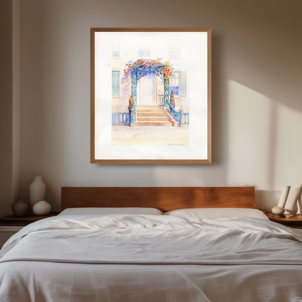 Ornamental Iron — Gilbert Sackerman, 1936 | Vintage Design Wall Art Print
