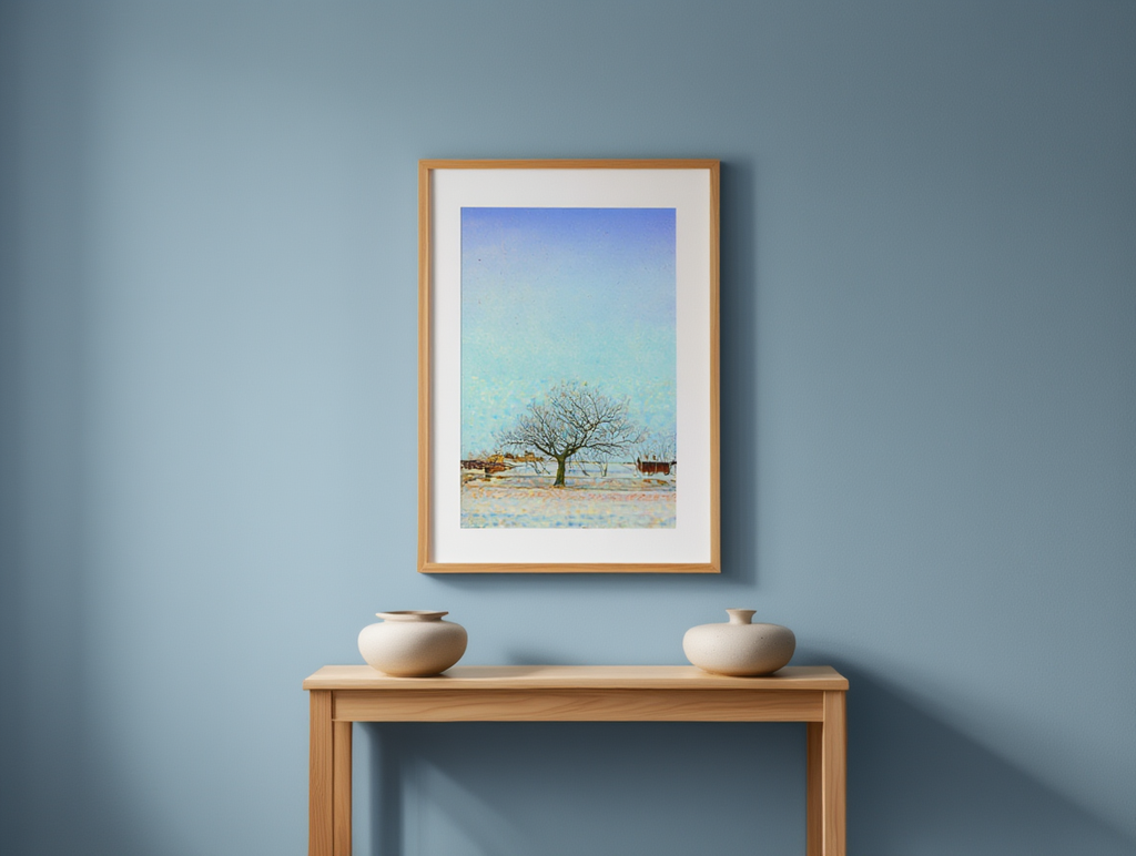 The Weeping Willow – Vilho Lampi (1934) | Finnish Expressionist Art Print