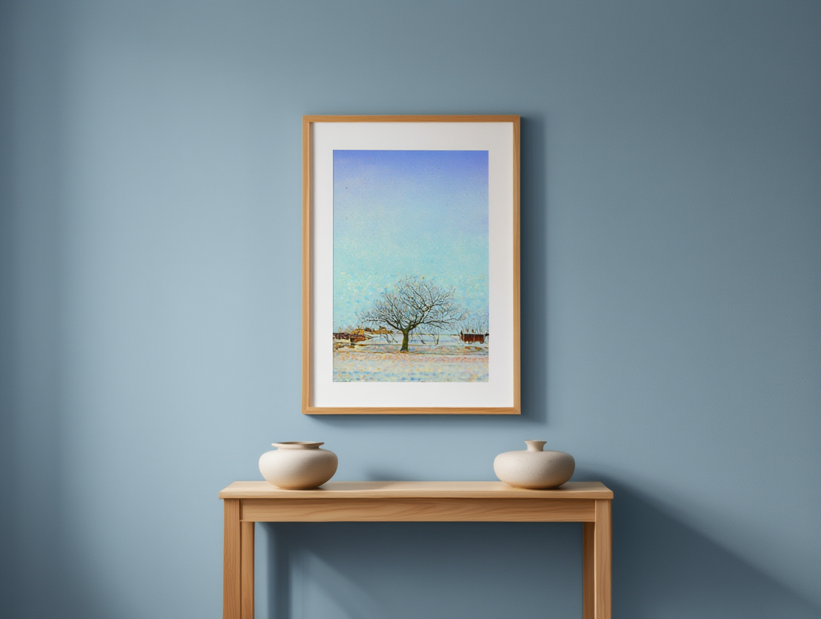 The Weeping Willow – Vilho Lampi (1934) | Finnish Expressionist Art Print