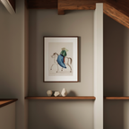 An Elegantly Dressed Woman on Horseback - Hakyarts