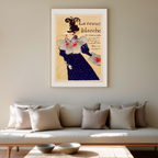 Henri de Toulouse-Lautrec – Revue Blanche - Iconic Belle Époque Poster Print - Hakyarts
