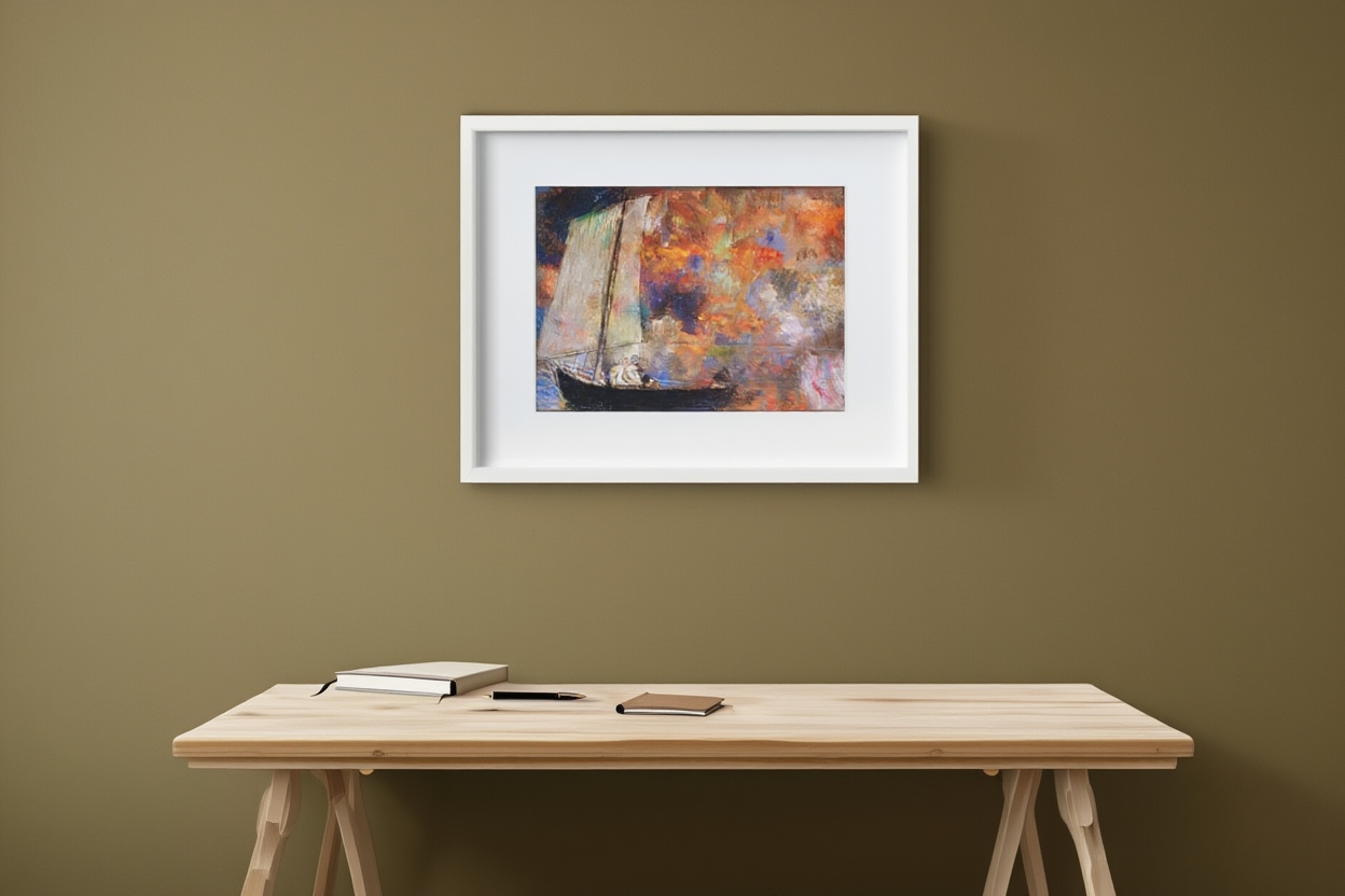 Odilon Redon - Flower Clouds