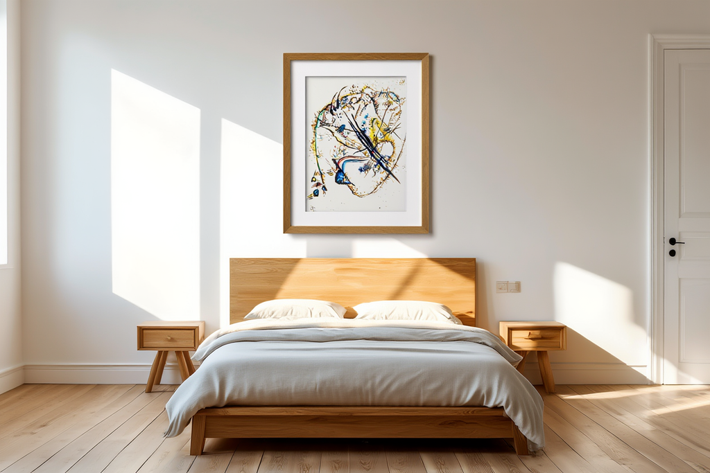 Wassily Kandinsky – Watercolour with Seven Strokes - Iconic Abstract Expressionist Print